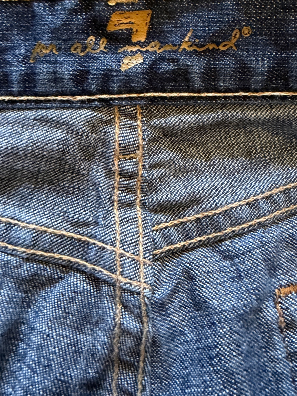 7 For All Mankind Dojo Wide Leg Jeans - Picture 5 of 6